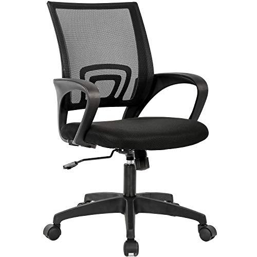 Ergonomic Mesh Office Chair with Adjustable Lumbar Support and Armrests - Furniture4Design