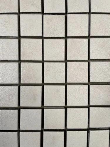 1 7/8" x 1 7/8" French Vanilla Tile Textured 10 SQ FT Mosaic Ceramic C# I25 - Furniture4Design