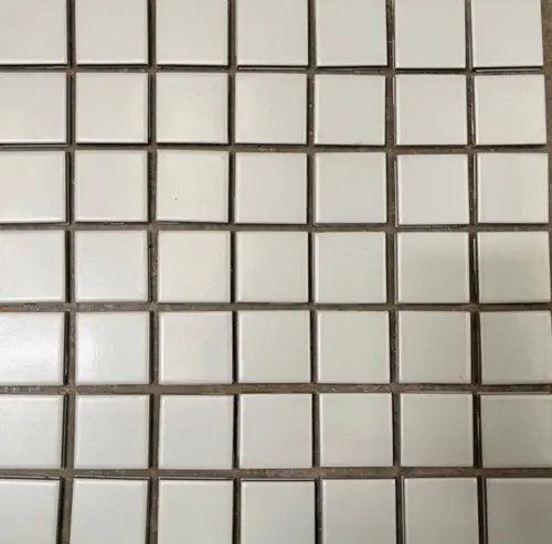 1 7/8" x 1 7/8" Tile Gray Matte Bathroom Wall Ceramic C#662 10 sqft - Furniture4Design
