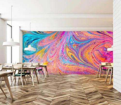 3D Color Mixing 3250NA Texture Tiles Marble Wall Paper Decal Wallpaper Mural Fay - Furniture4Design