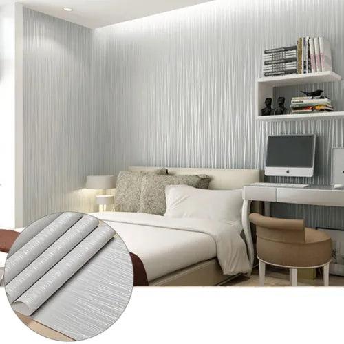 3D Non-woven Fabric Wallpaper Roll 1.7x16.4ft Tile Sticker Wall Paper - Furniture4Design