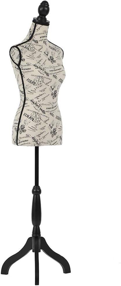 Adjustable Female Dress Model Display Mannequin with Tripod Stand - Furniture4Design