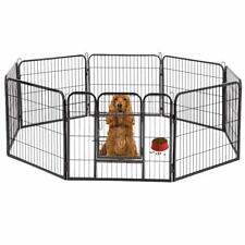BestPet Hammigrid 32" 8 Panel Heavy Duty Pet Playpen Dog Exercise Pen Cat Fence - Furniture4Design