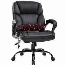 Big and Tall Office Chair 400lbs Wide Seat Ergonomic Desk Chair - Furniture4Design