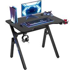 Computer Desk Gaming Desk Student PC Desk Modern Ergonomic Racing Style Table - Furniture4Design