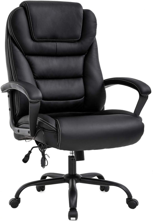 Elegant and Sturdy Big and Tall Office Chair with 500lbs Weight Capacity - Furniture4Design