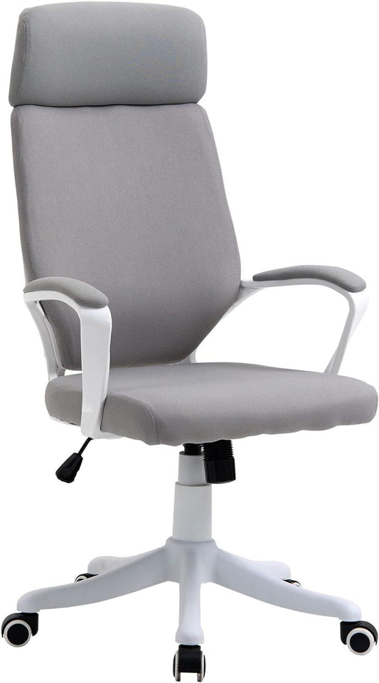 Ergonomic High Back Office Chair with Lumbar Support and Adjustable Height - Furniture4Design
