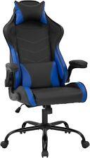 Gaming Chair Office Chair PC Computer Chair with Lumbar Support Headrest Flip - Furniture4Design