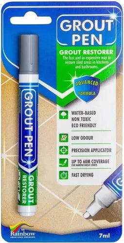 *GROUT PEN* REVIVES & RESTORES TILE GROUT ANTI-MOULD NOW AVAILABLE IN 11 COLOURS - Furniture4Design
