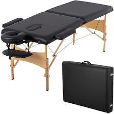Massage table SPA bed height adjustable 77*28 inch 2 fold PU portable salon bed - Furniture4Design
