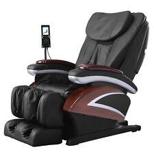 New Electric Full Body Shiatsu Massage Chair Recliner Heat Stretched Foot 07C - Furniture4Design