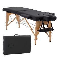 New Massage Table Massage Bed Spa Bed 73" Long Portable 2 folding W/ Carry Case - Furniture4Design