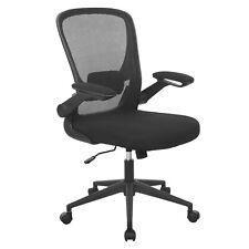 Office Chair Desk Chair Computer Chair with Lumbar Support Flip-up Arms Swivel - Furniture4Design