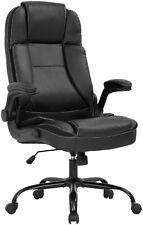 Office Chair Ergonomic Desk Chair PU Leather Computer Chair with Lumbar Support - Furniture4Design