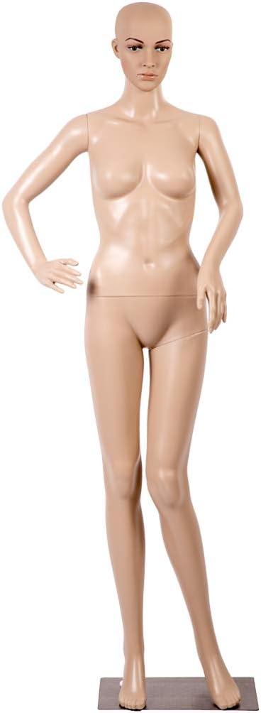 Realistic Female Full Body Mannequin with Adjustable Posture and Turning Head - Furniture4Design