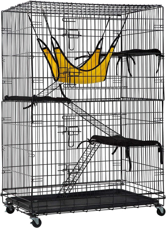 Super Deal XXL Cat Cage with Hammock and 3 Resting Platforms - Furniture4Design