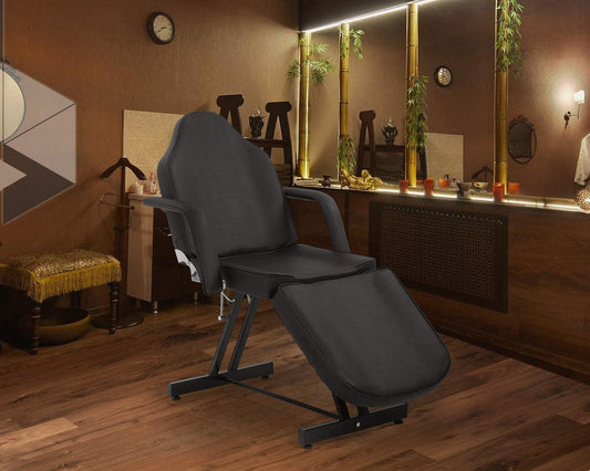 Ultimate Comfort 73 Inch Adjustable Massage Table - Black - Furniture4Design