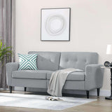 Elevate Your Living Room with a Modern 3-Seater Upholstered Sofa Settee - Furniture4Design