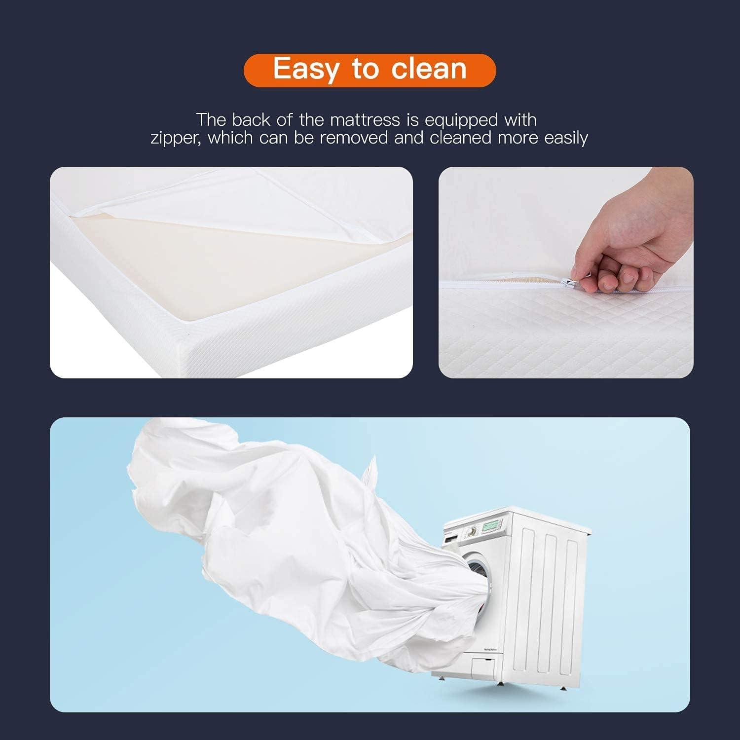 Cool Sleep Gel Memory Foam Twin Mattress - 8 Inch Medium Firm - Furniture4Design