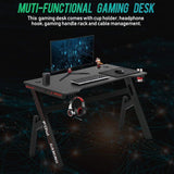 Ultimate Modern Ergonomic Gaming Computer Desk - Furniture4Design
