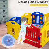 Versatile and Safe Baby Playpen with Activity Board for Indoor Use - Furniture4Design
